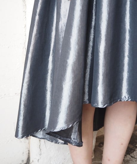 1990's Metalic Asymmetry Skirt