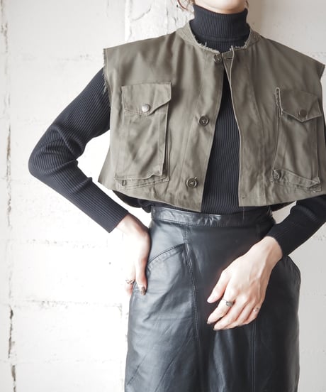 Remake Italy Military Short Jacket KA
