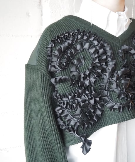 REMAKE Frilled Command Sweater DGN