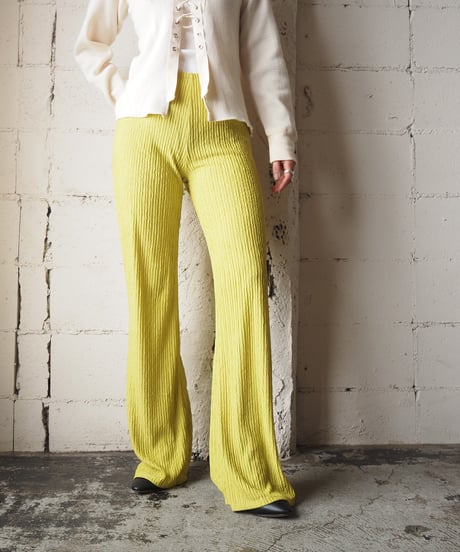 Flared Easy Pants YE