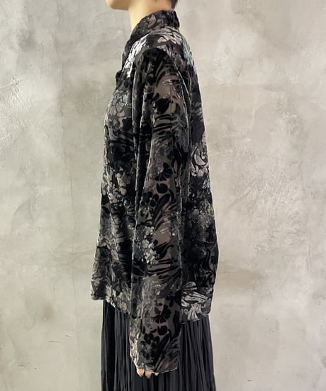 Opal Pattern Sheer Shirt BKDGN