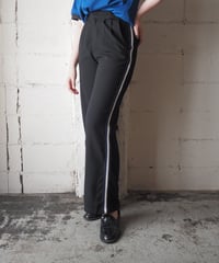 Side Line Slacks Pants BKBL