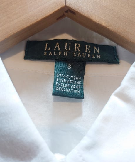 Ralph Lauren Frilled Placket Shirt WH