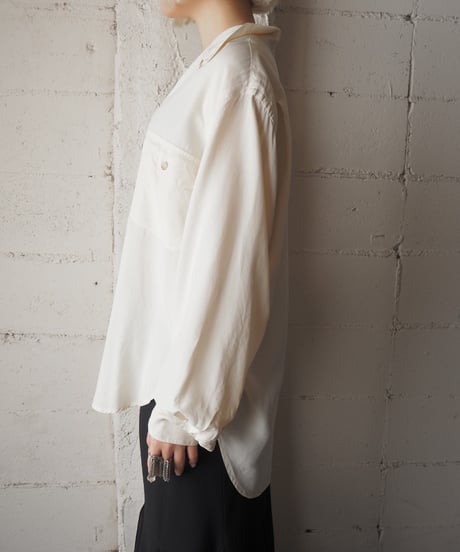 Ralph Lauren Open Collar Silk Shirt IV