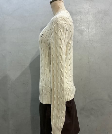 Ralph Lauren Cotton Cable Knit　IV
