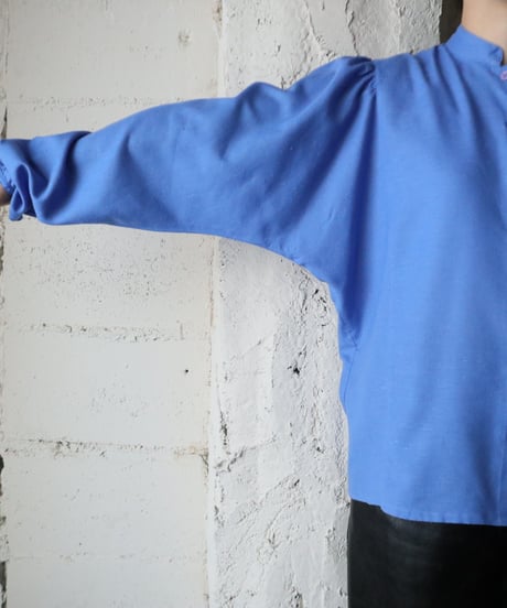 Stand Collar Design Blouse BL