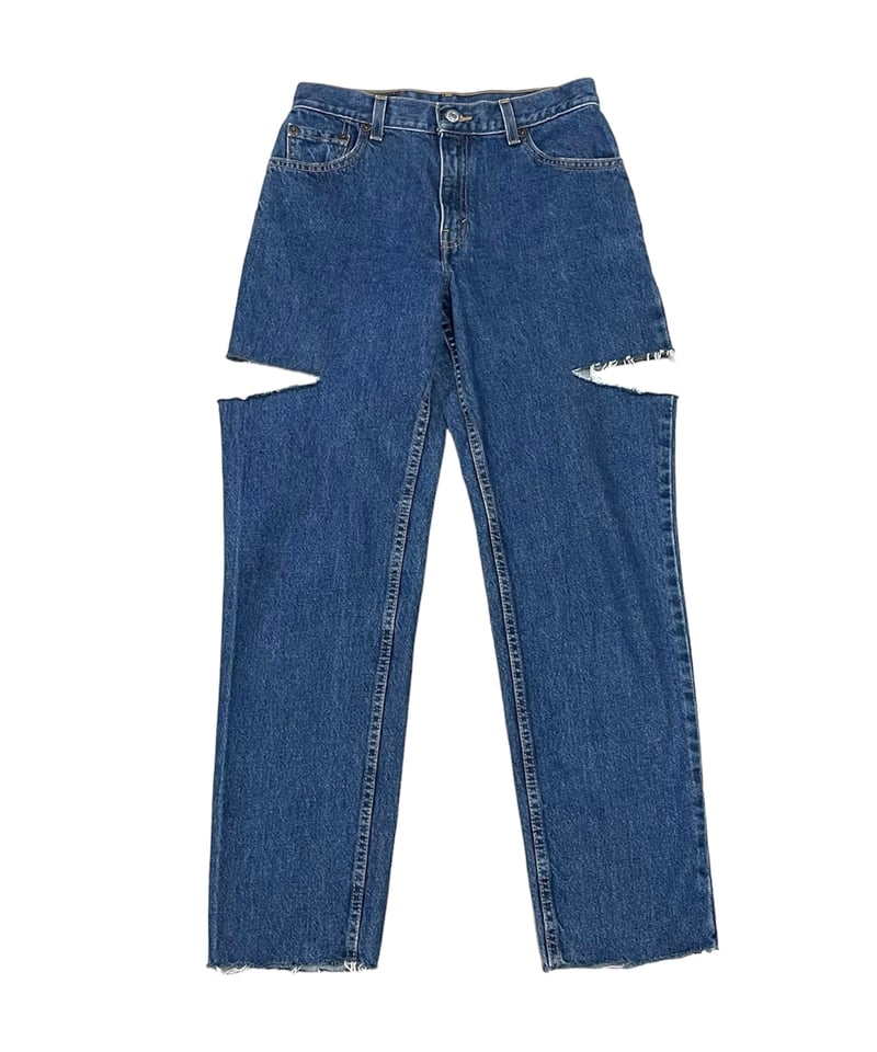 REMAKE Levi's550 Slashed Denim NV | Orfeo