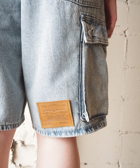 REMAKE Levi's Drawstring Denim Shorts LBL