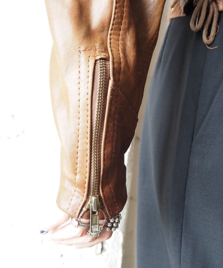 Side Lace Up Short Leather Riders BR
