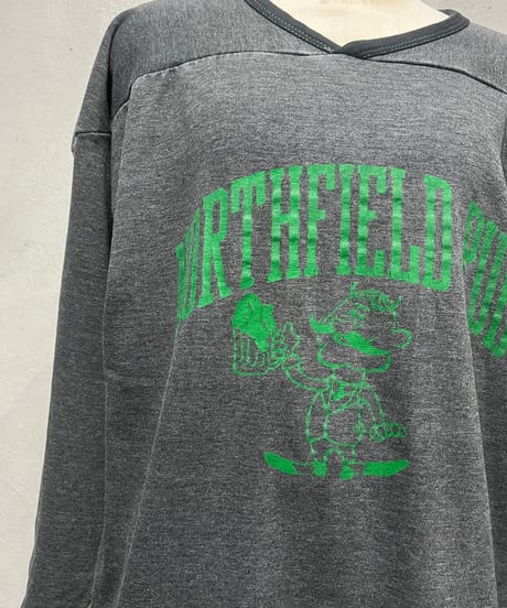 Piece Dyeing Football Tee DGRGN