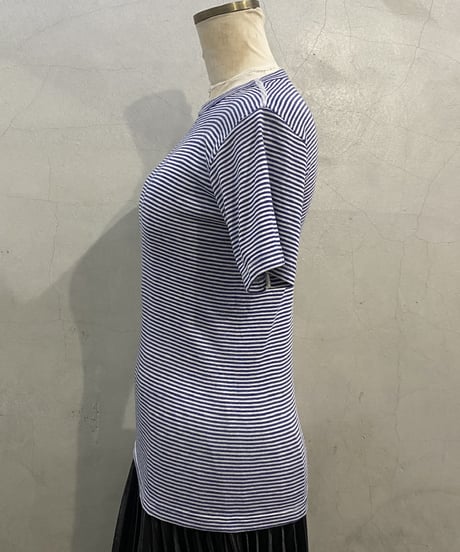 S/S Border Tee NVWH