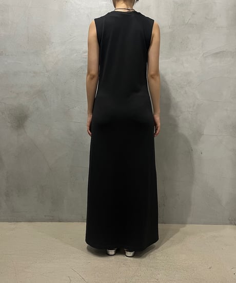 Sleeveless Cutsewn Dress BK
