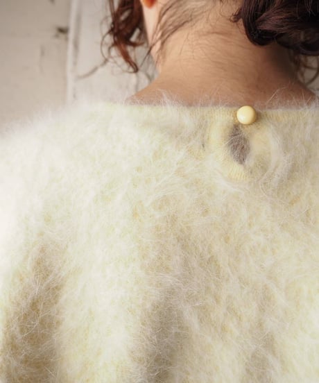 Angora Mix Crew Neck Knit LYE
