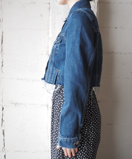 REMAKE Levi's Cutoff Denim Jacket BL