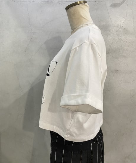 adidas × marimekko Logo Print Short Tee WH