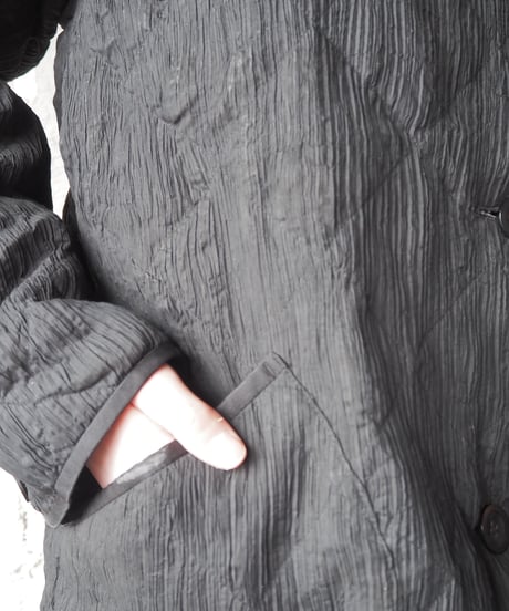 ISSEY MIYAKE Quilted Pleats Jacket BK