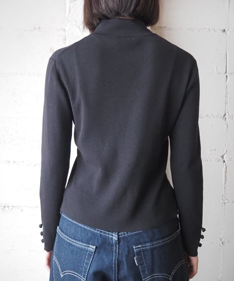 Peekaboo Design Knit BK