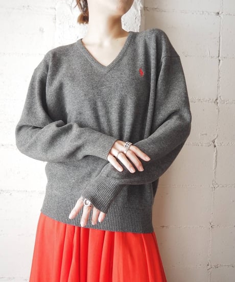 Ralph Lauren Vneck Knit GR