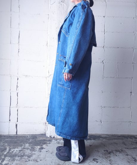 Denim Trench Coat BL