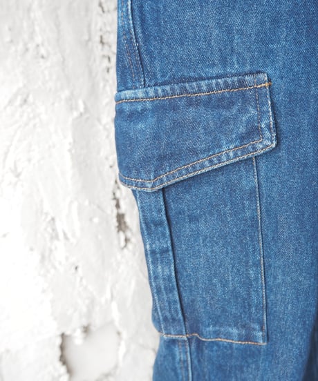Denim Cargo Pants BL