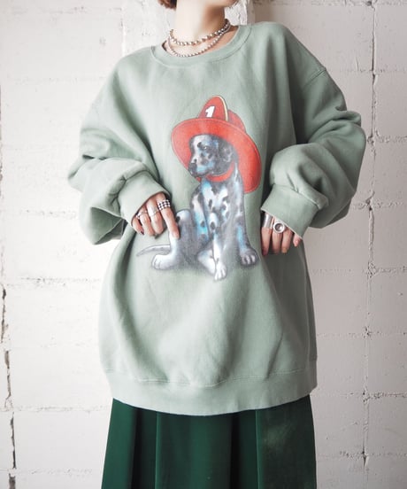 Dog Print Big Sweat KA