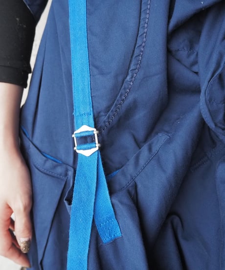 Marithe+Francois Girbaud Bicolor Design Coat BL