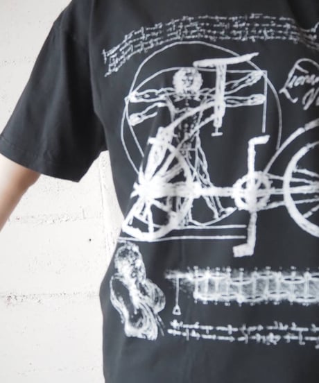 LEONARDO DA VINCI Print Tee BK