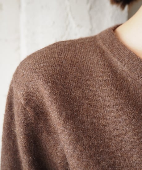 Crew Neck Cashmere Knit BR