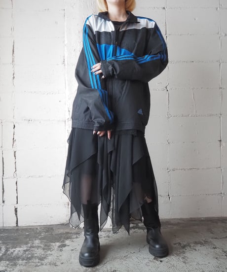 adidas Tricolor Nylon Jacket BKBLWH