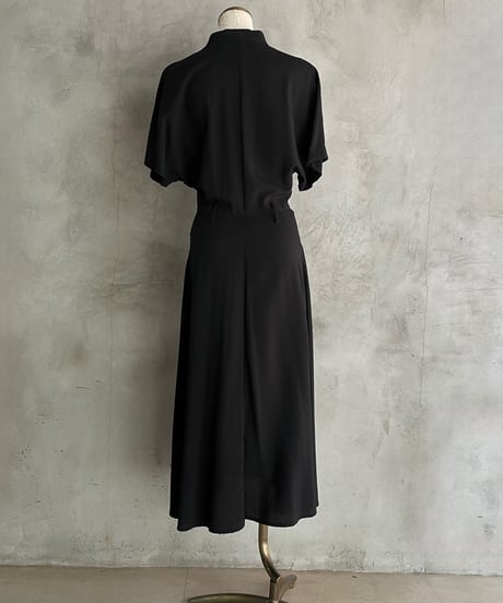 Vneck Shirt Dress BK
