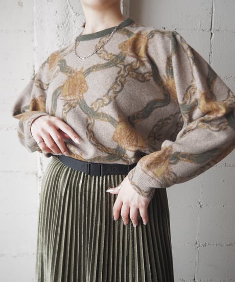 Horse Pattern Knit BE
