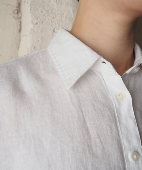 LAUREN RALPH LAUREN Short Sleeve Linen Shirt WH