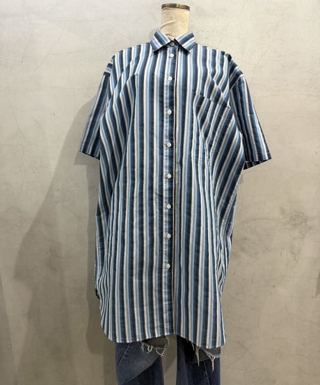 Acne Studios S/S Stripe Shirt LBL BL