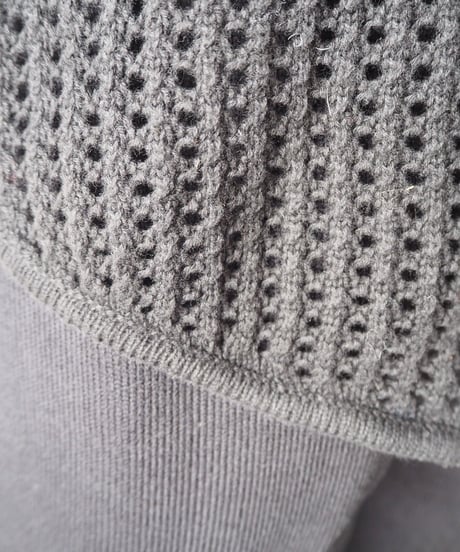 Crochet Cotton Knit BK