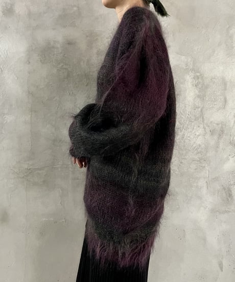 Bicolor Mohair Knit GNPUR
