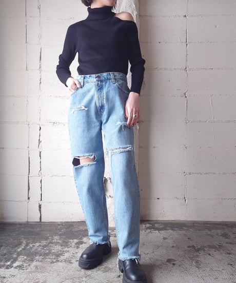 Levi's 550 Crashed Denim LBL