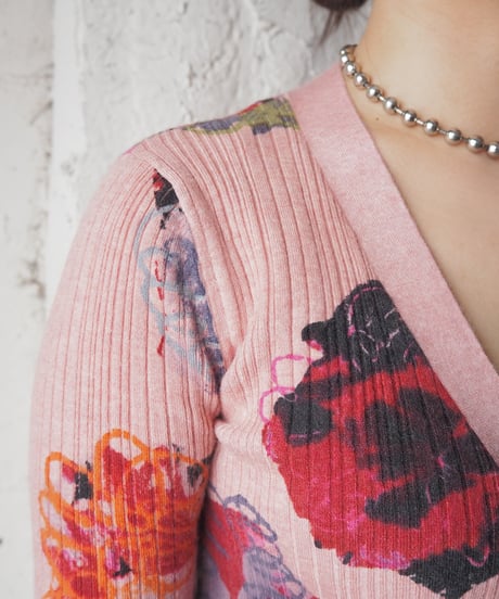 Desigual Floral Print Knit Dress PI