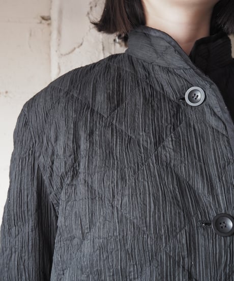 ISSEY MIYAKE Quilted Pleats Jacket BK