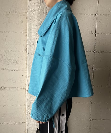 Wide Silhouette High Collar  Jacket BL