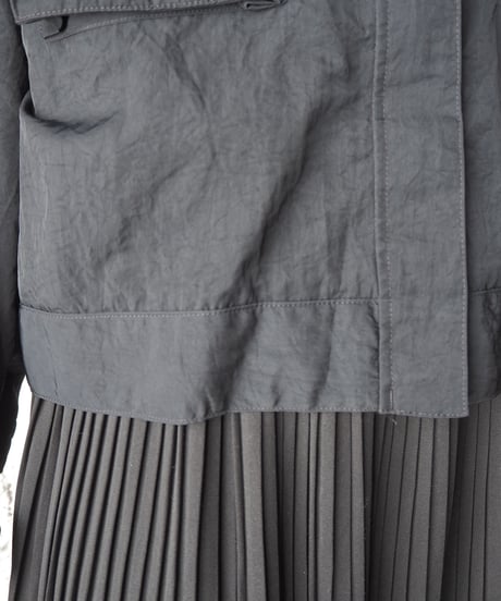 NIKE Crop Oversized Field Jacket BK