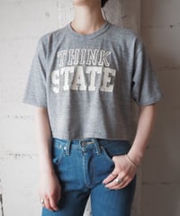 THINK STATE Cropped Tee GR