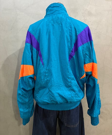 1990's NIKE Tricolor Nylon Jacket LBLPUROR