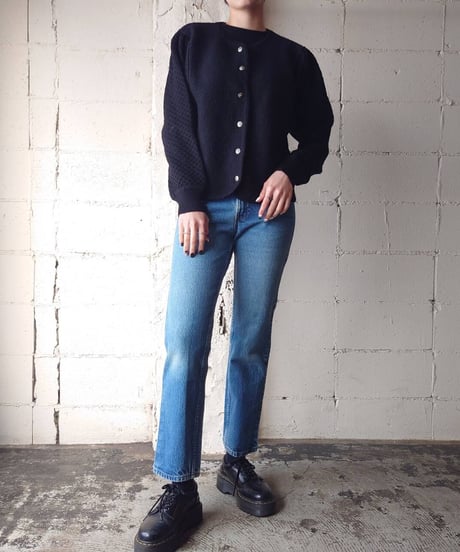 Tyrolean Knit Cardigan BK