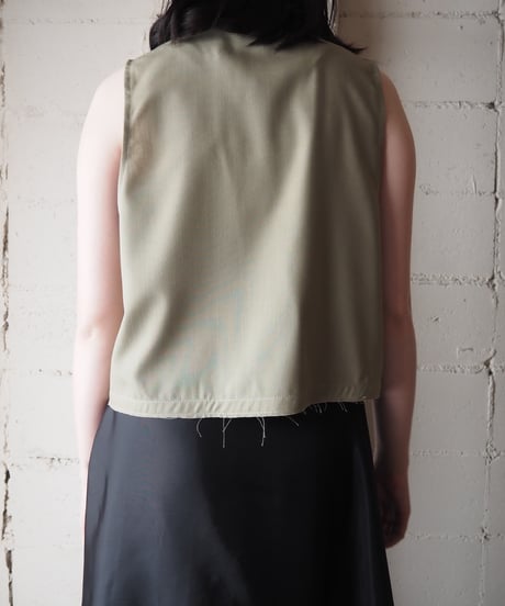 REMAKE SAG HARBOR Cropped Vest KA