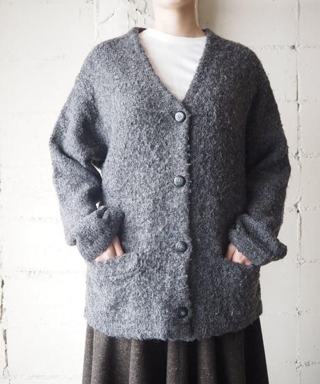 1980's EddieBauer V Neck Cardigan DGR