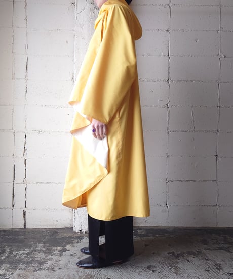 Reversible Hooded Asymmetric Coat YEWH