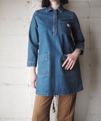 A.P.C. CARHARTT WIP Denim Pullover Work Shirt BL
