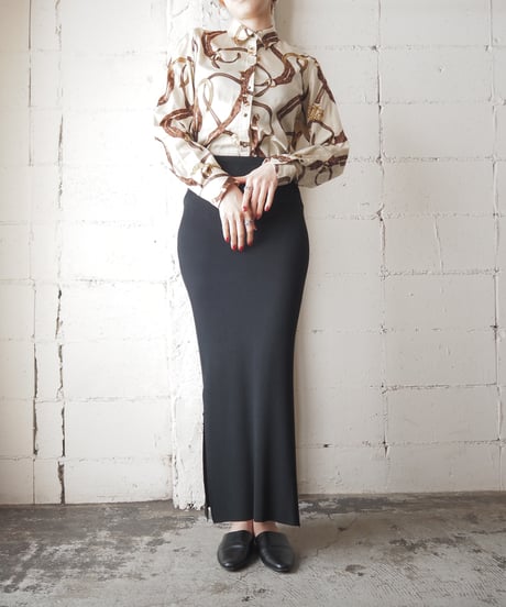 LAUREN Ralph Lauren Belt Pattern Shirt IVBR