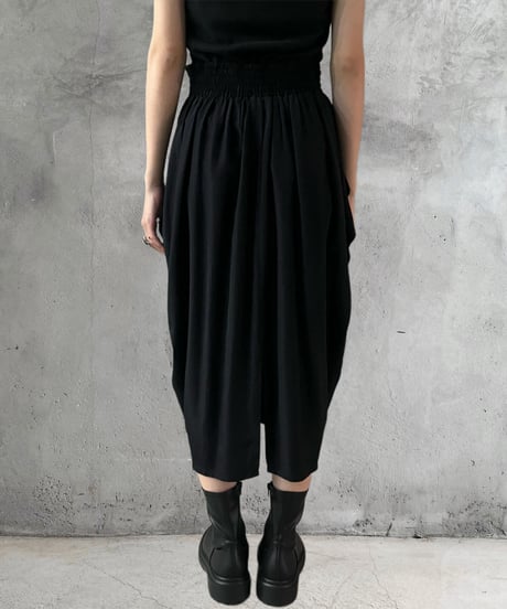 Gold Medal Square Tuck Skirt BK
