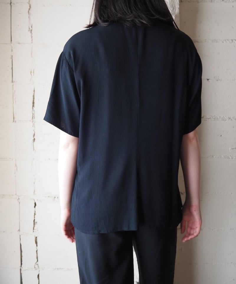 FLAX by Jeanne Engelhart Open Collar Rayon Shor